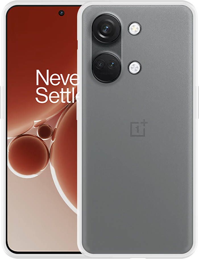 Just in Case Soft Design OnePlus Nord 3 5G Backcover Transparent visueller lieferant