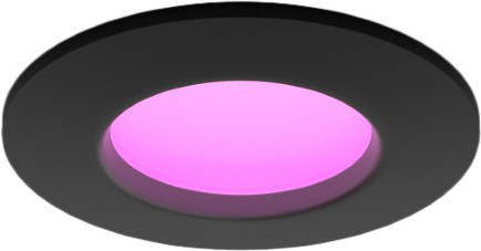 Philips Hue Einbaustrahler Slim - White & Color - 90 mm - Schwarz Main Image