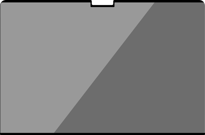 BlueBuilt Magnetischer Datenschutz-Displayschutz für das MacBook Air 13,6 Zoll M2/M3 vorne