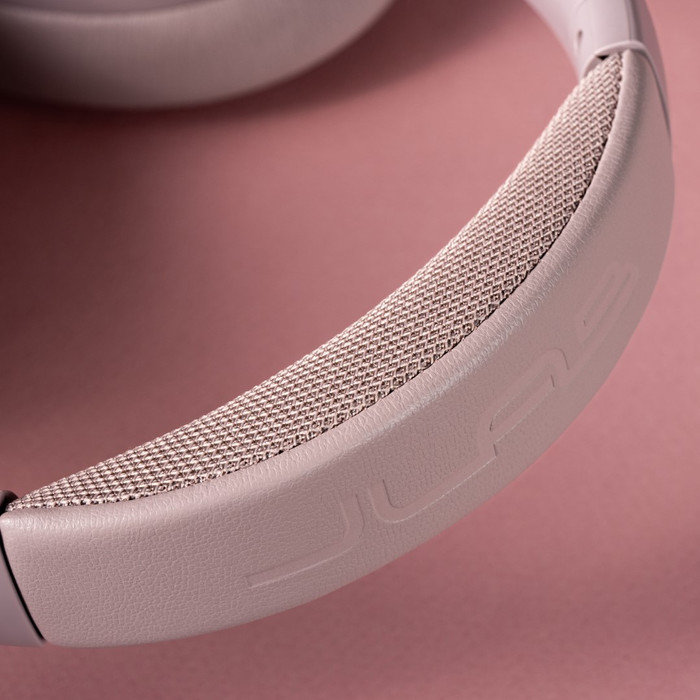 JBuds Lux ANC Pink product in use