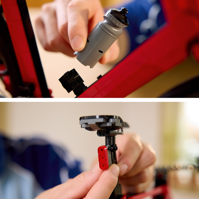 LEGO Icons Rennrad 11380 visueller lieferant