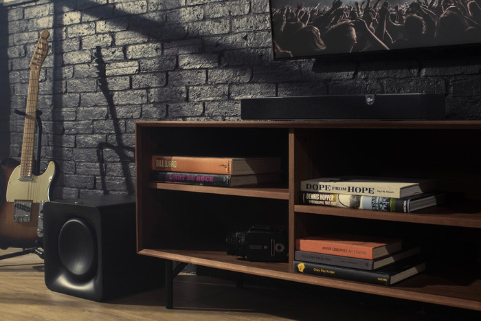 Klipsch Flexus Sub 100 Black product in use