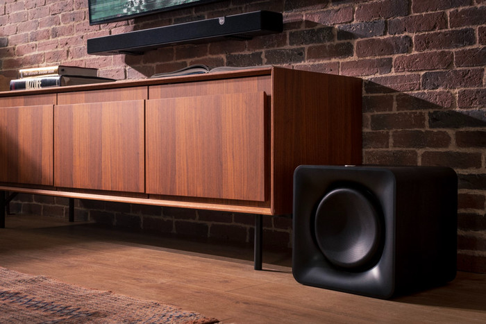 Klipsch Flexus Sub 100 Black product in use