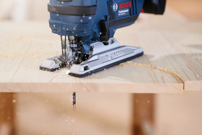 Bosch Stichsägeblatt T144 D Speed for Wood 3x produkt in gebrauch
