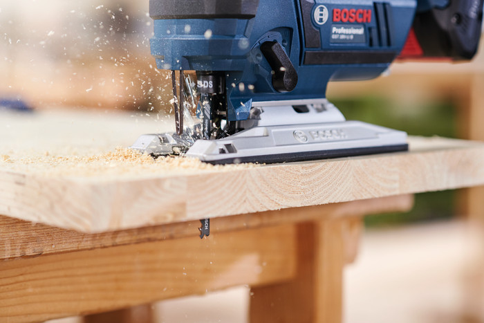 Bosch Stichsägeblatt T144 D Speed for Wood 3x produkt in gebrauch