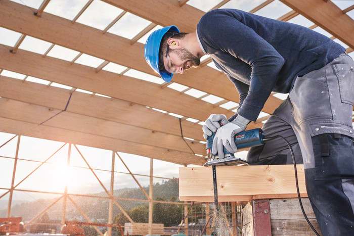 Bosch Stichsägeblatt T144 D Speed for Wood 3x produkt in gebrauch