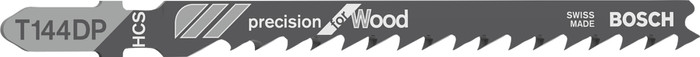 Bosch Stichsägeblatt T144 DP Precision for Wood 3x Main Image