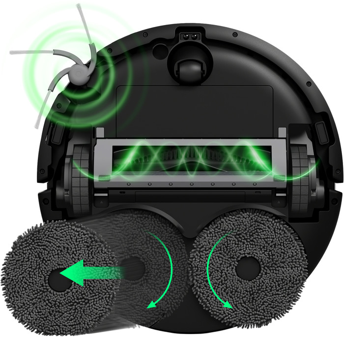 iRobot Roomba Combo Plus 515 Black bottom