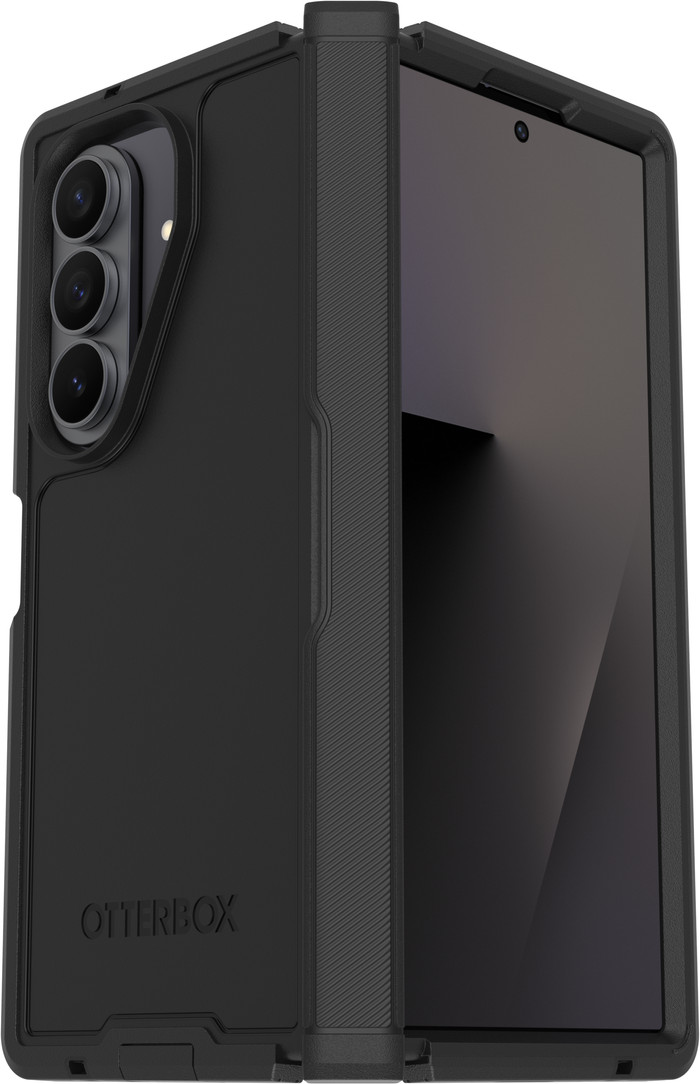 OtterBox Defender Samsung Galaxy Fold 7 Back Cover with Magnet Black combined product