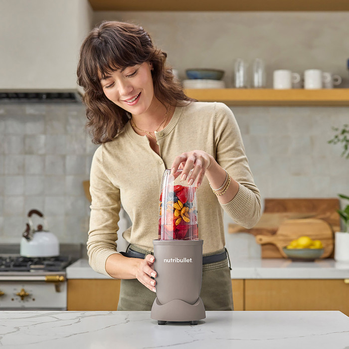 nutribullet Pro 900 Exclusive Braun produkt in gebrauch