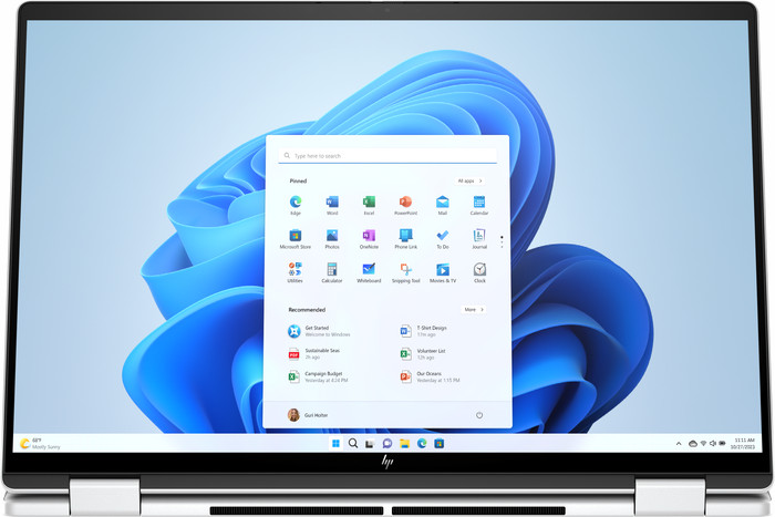 HP ENVY x360 16-ac0073ng - 16 inches - Intel Core Ultra 7 - 16GB RAM/512GB SSD front