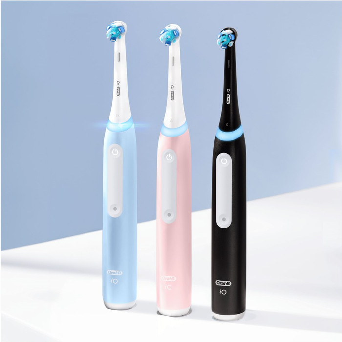 Oral-B iO 3N Schwarz und Rosa Doppelpack detail