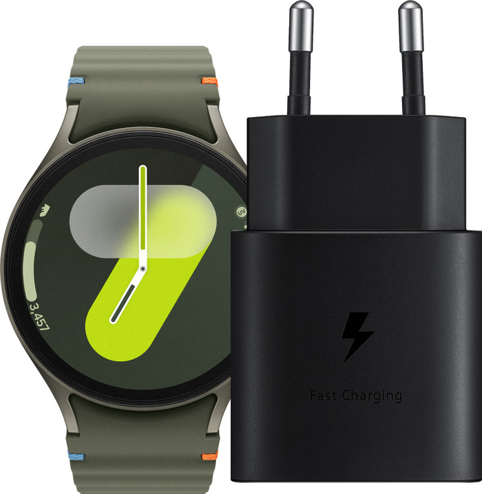 Samsung Galaxy Watch7 Grün 44 mm + Ladegerät 25 W Main Image