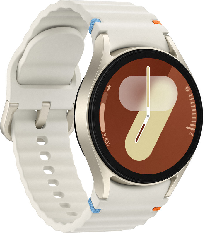 Samsung Galaxy Watch7 Creme 40 mm linke seite
