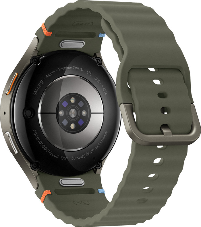 Samsung Galaxy Watch7 Grün 44 mm rückseite