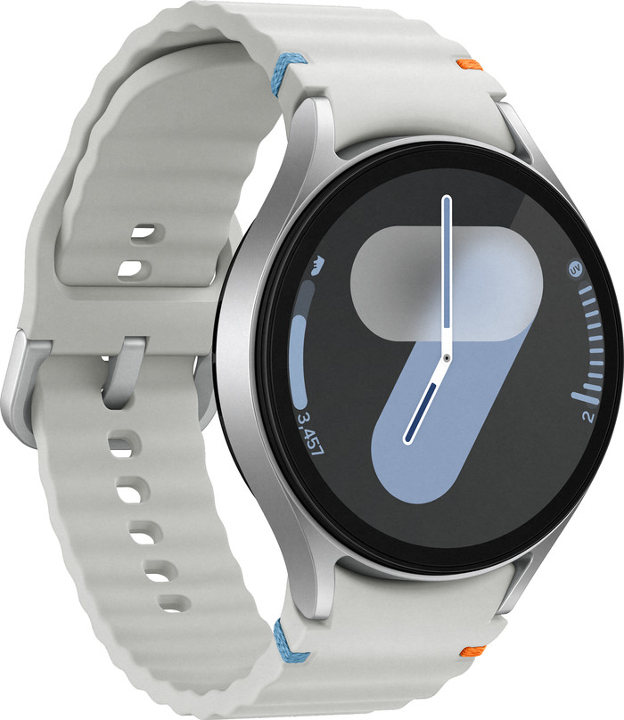 Samsung Galaxy Watch7 Silber 44 mm linke seite