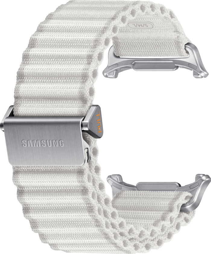 Samsung Watch Ultra Trail Watch Strap White detail