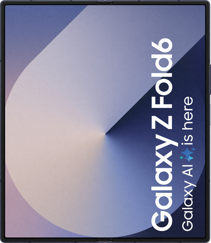 Samsung Galaxy Z Fold 6 256GB Blue 5G front