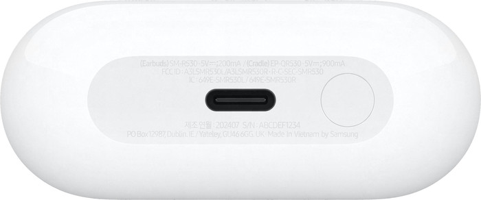 Samsung Galaxy Buds3 White bottom