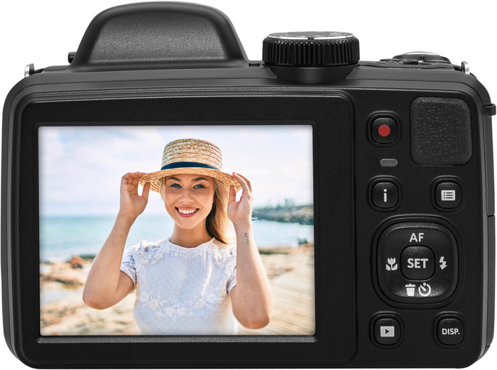 Kodak AZ425 Schwarz rückseite