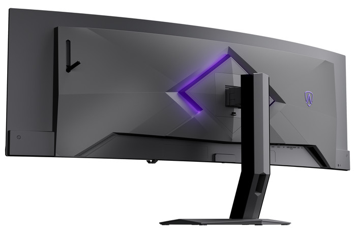 AOC AGON PRO AGP497UCZD QD-OLED Curved rückseite