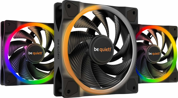 be quiet! LIGHT WINGS 120 mm PWM - Triple Fan Pack Main Image