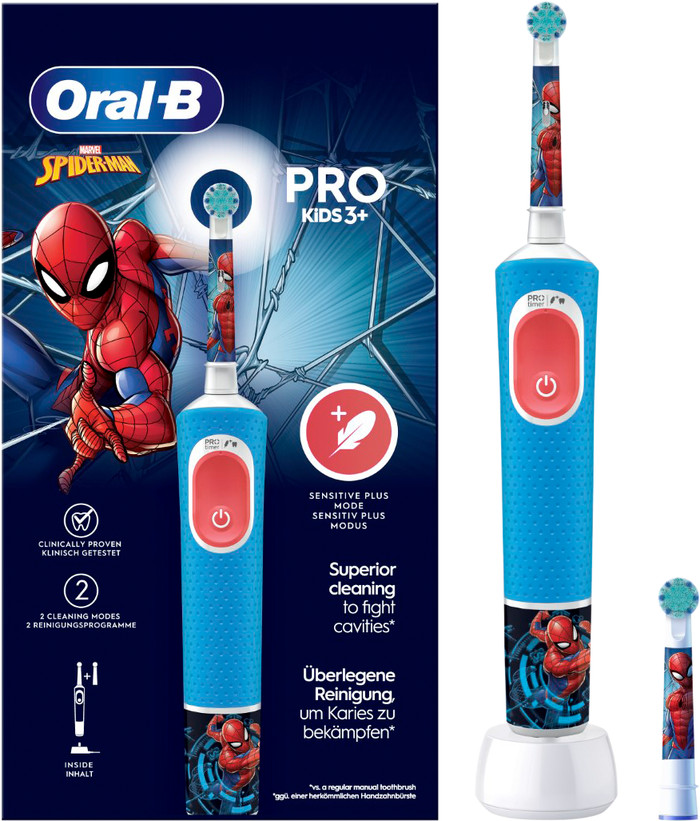 Oral-B Pro Kids Spiderman vorne
