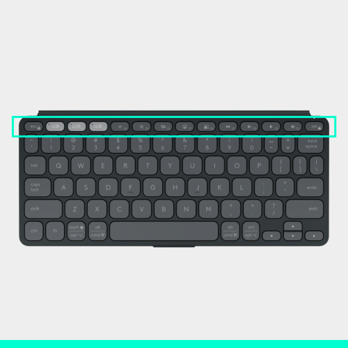 Logitech Keys-To-Go 2 Graphite QWERTZ visual supplier
