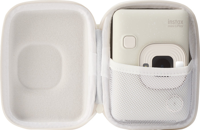Fujifilm Instax Mini LiPlay Case Misty White innen