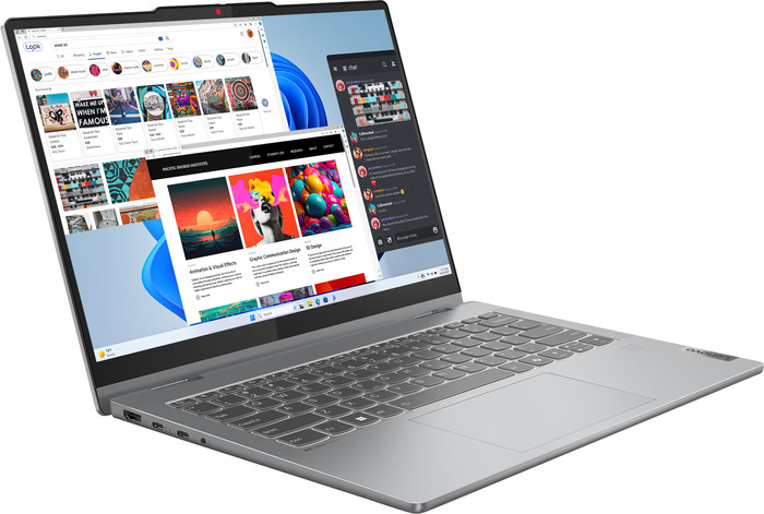 Lenovo IdeaPad 5 2-in-1 14AHP9 - 14" - AMD Ryzen 5 - 16GB RAM/512GB SSD linke seite