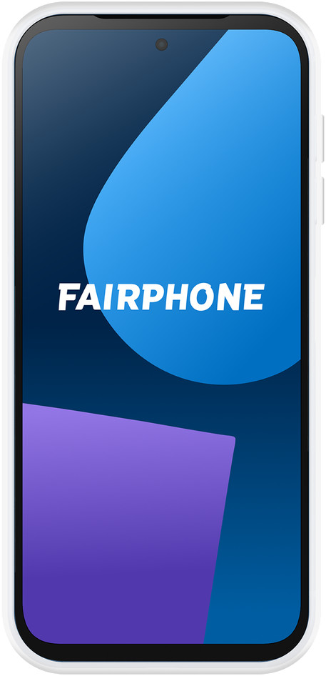 Just in Case Soft Design Fairphone 5 Backcover Transparent vorne