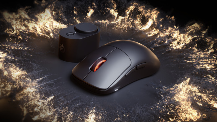 SteelSeries Sensei Pro WL Kabellose Gaming-Maus Schwarz visueller lieferant
