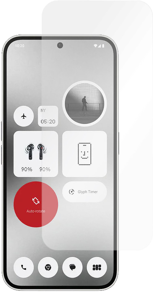 Just In Case Nothing Phone (2a) Hartglas-Displayschutz Transparent Main Image