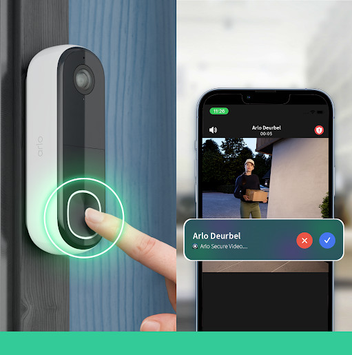 Arlo 2K Wireless Video Doorbell visueller lieferant