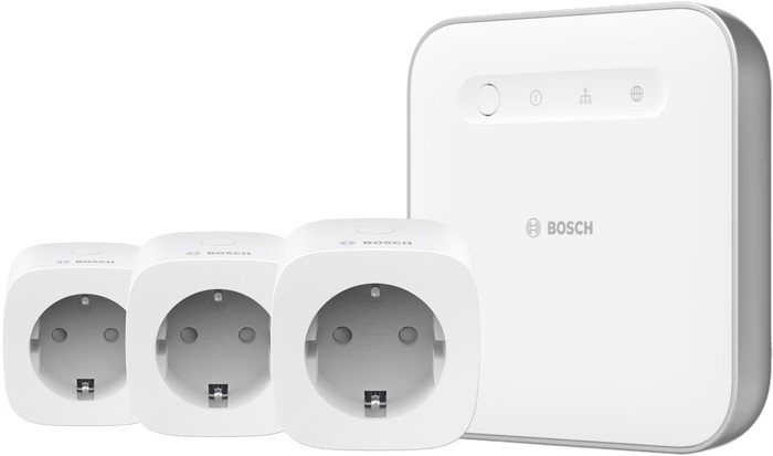 Bosch Smart Plug Compact 3er-Pack + Smart Home Controller Main Image