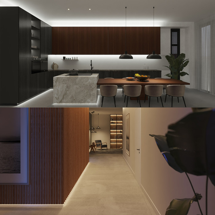 Philips Hue Solo LED Strip - White and Color - 3m product in use