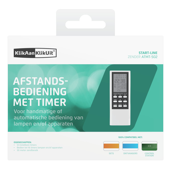 KlikAanKlikUit ATMT-502 Remote with Timer Function packaging