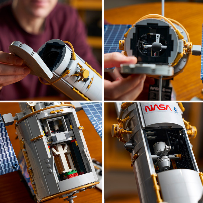 LEGO Icons Hubble-Weltraumteleskop 11382 produkt in gebrauch