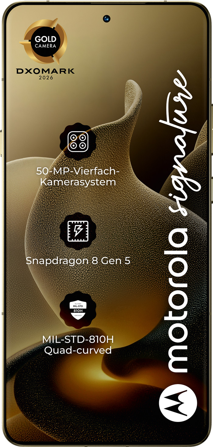 Motorola Signature 512GB Grün 5G vorne