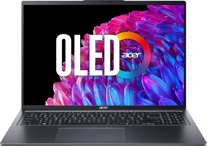Acer Swift Go16 OLED SFG16-72-71ZY - 16" - Intel Core Ultra 7 - 16GB RAM/1TB SSD vorne