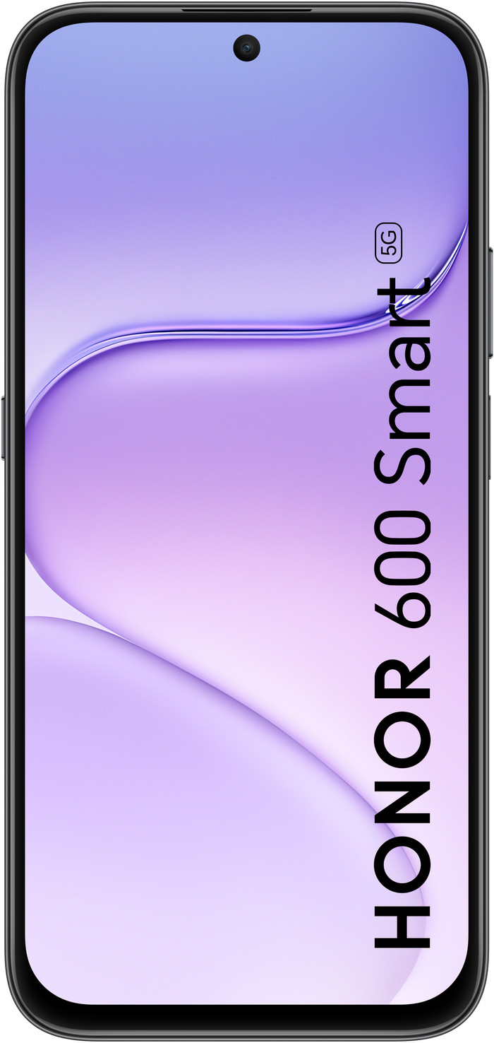 HONOR 600 Smart 4GB 128GB Schwarz 5G vorne