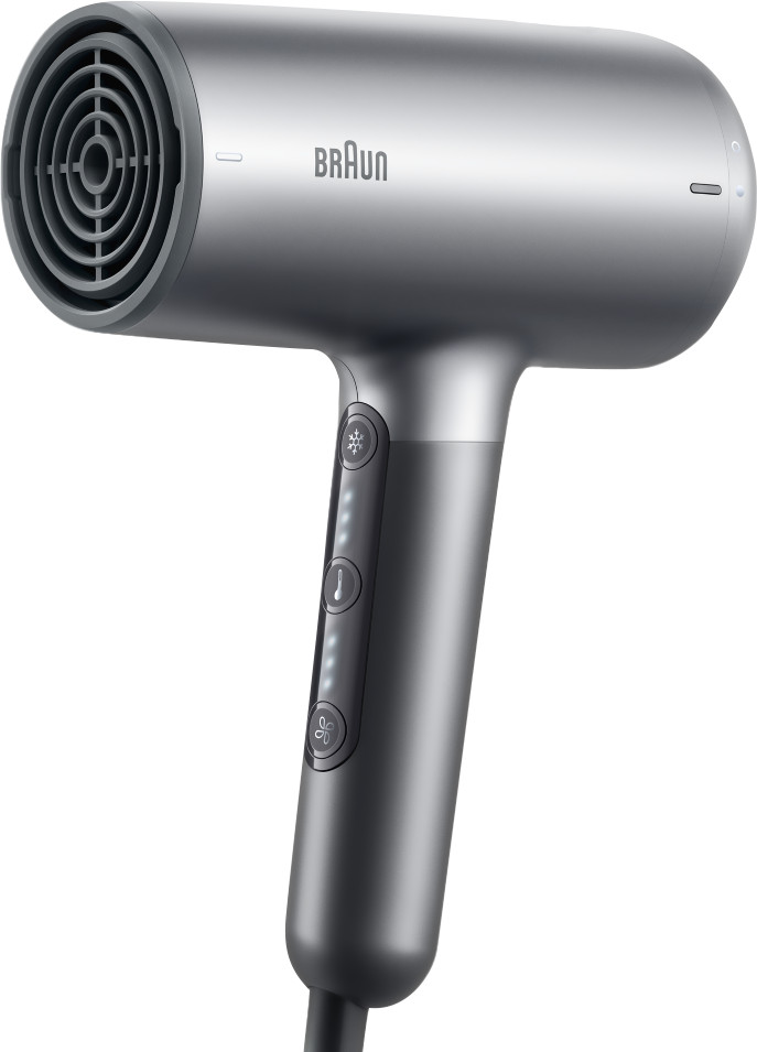 Braun HD4.3 Super Iontec BRHD435E and Braun Air Styler BRAS430 left side