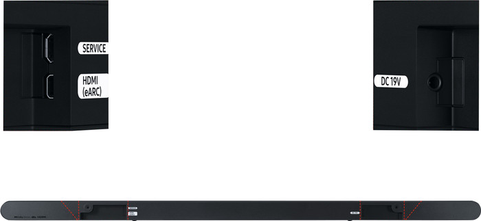 Samsung HW-S710GD/ZG back