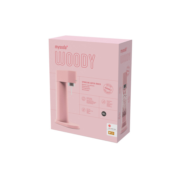 Mysoda Woody Light Pink verpackung