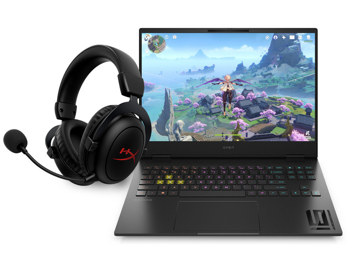 HP OMEN Transcend 16-u1077ng - 16 inches - Intel Core i7 - 32GB RAM/1TB SSD - RTX 4070 + Headset combined product