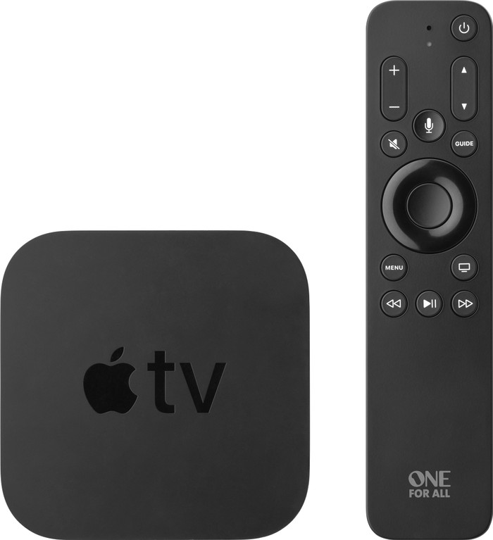 One For All URC1110 Apple Siri Remote product in use