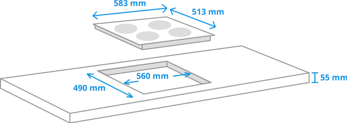 Siemens EI645CFB6E - herdgesteuert visuelles Coolblue 1