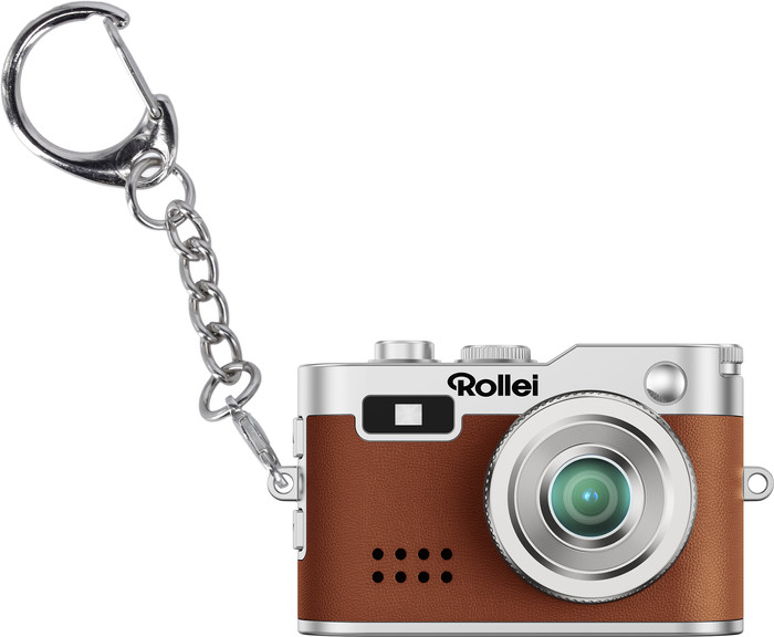 Rollei Mini Digitalkamera Braun vorne