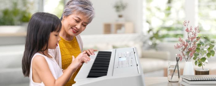 Yamaha EZ-310 product in use