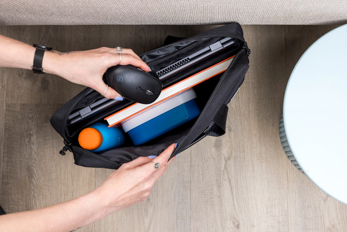 BlueBuilt Umhängetasche für 15- und 16-Zoll-Laptops innen